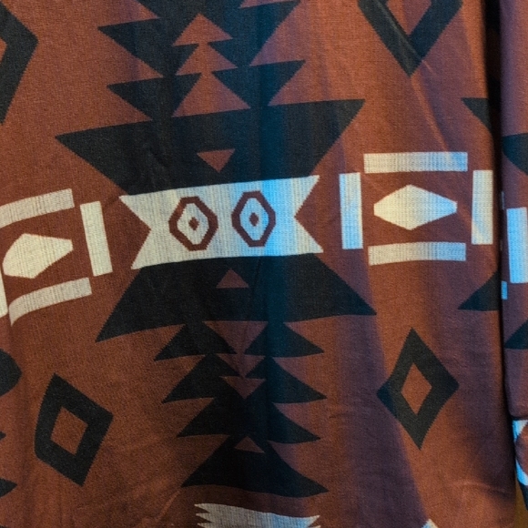 Geometric Patterned Cardigan - Picture 5 of 5